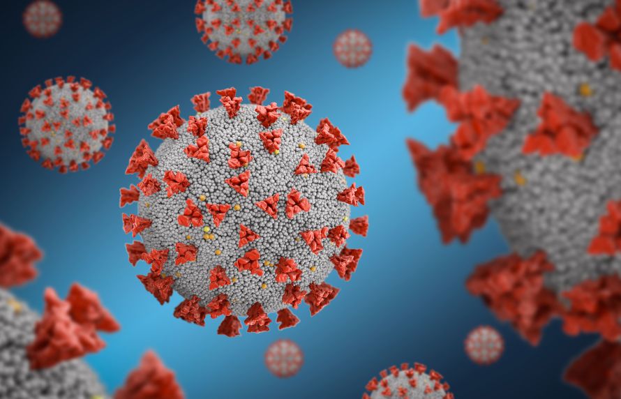 Visuel d'illustration de coronavirus